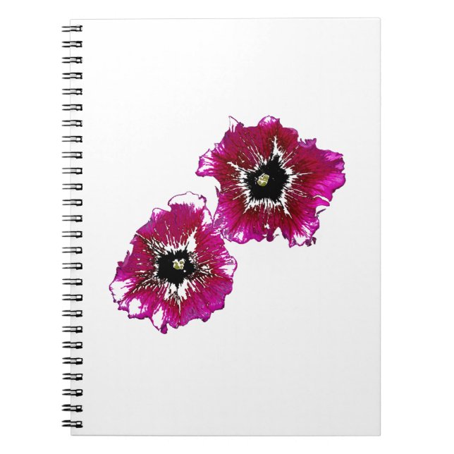 Cuaderno Petunias de Verano (Frente)