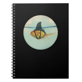 Cuaderno Pez dorado con aleta de tiburón