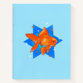 Cuaderno Pez dorado con estrellas