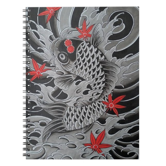 Cuaderno Pez Koi Japonés (Frente)