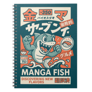 Cuaderno Pez Manga