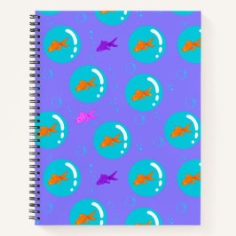 Cuaderno Pez_periwinkle flotante