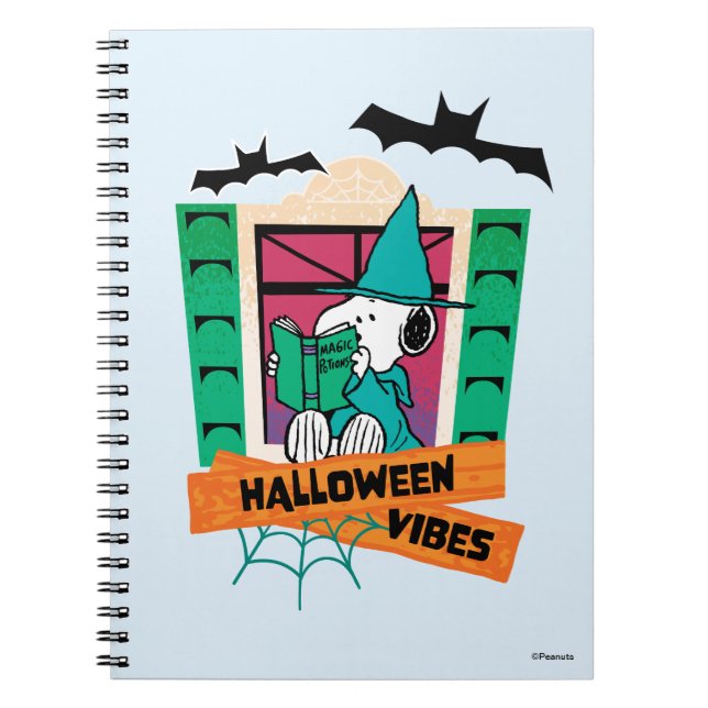 Cuaderno Pez Snoopy Pociones Mágicas Halloween (Frente)