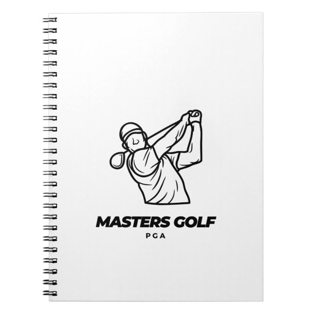 Cuaderno pga, golf (Frente)