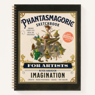 Cuaderno “Phantasmagoric Sketchbook” 8.5 x 11"