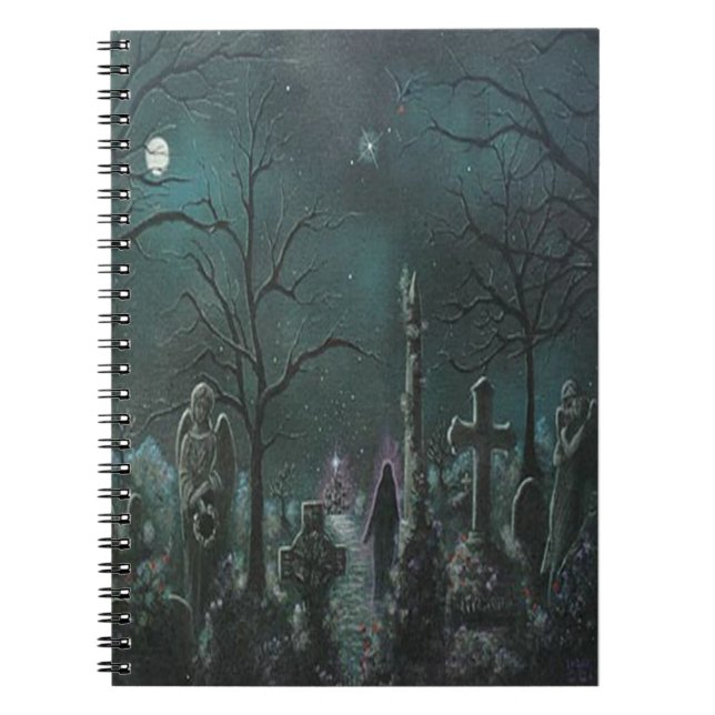 Cuaderno Phantom Graveyard Spiral Notebook (Frente)