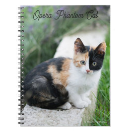 Cuaderno Phantom Opera Cat
