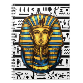 Cuaderno Pharaoh of Egypt Notebook / Caderno Faraó do Egito