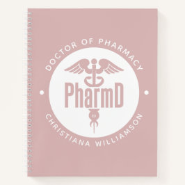 Cuaderno Pharm Médica de Farmacia Graduado Farmacéutico Far