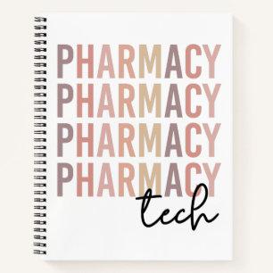 Cuaderno Pharmacy Tech Técnico Farmacéutico
