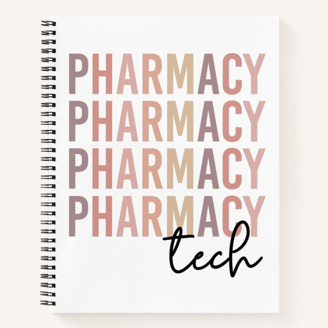 Cuaderno Pharmacy Tech | Técnico Farmacéutico (Anverso)