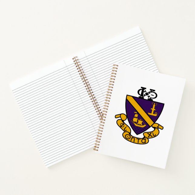 Cuaderno Phi Chi Theta | Cresta de Color (Interior)