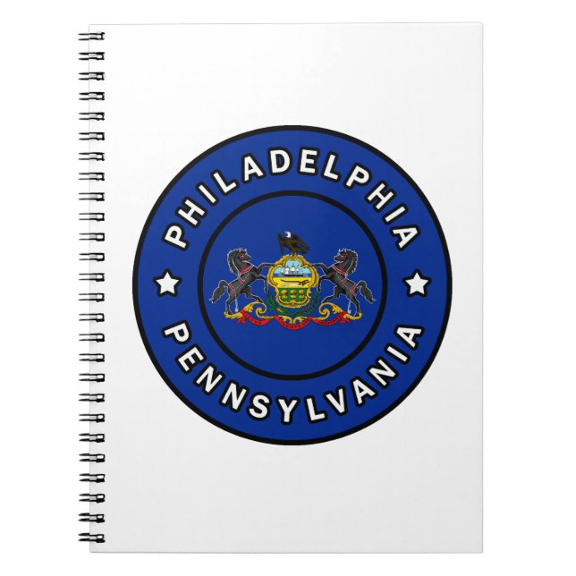 Cuaderno Philadelphia Pennsylvania (Frente)