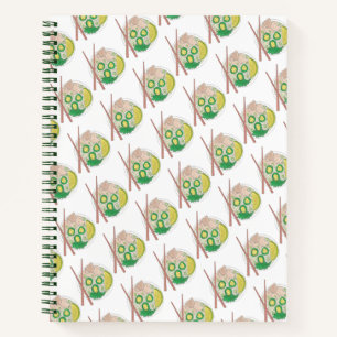 Cuaderno PHO Comida Vietnamita Chopsticks de fideos de poll