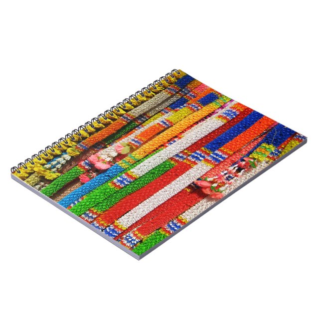 Cuaderno Phuang Maalai - Garland floral tailandés (Lado Izquierdo)