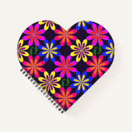 Cuaderno Phunktanicals by Mimma Heart Shaped Notebook