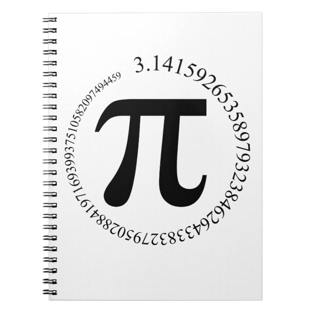 Cuaderno Pi - π (Frente)