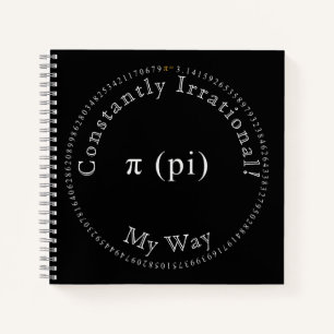 Cuaderno Pi, La Constante Matemática Irracional, Divertida