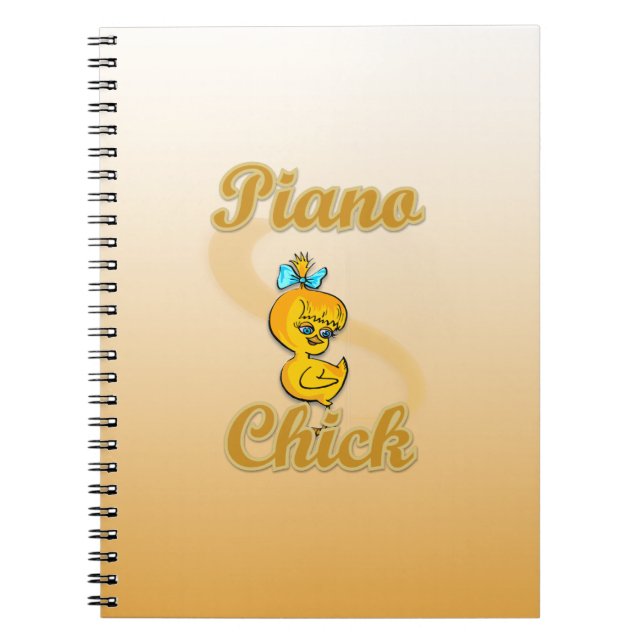 Cuaderno Piano Chick (Frente)