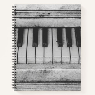 Cuaderno Piano envejecido
