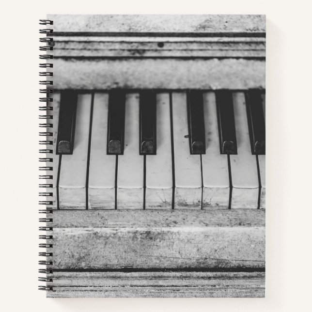 Cuaderno Piano envejecido (Anverso)