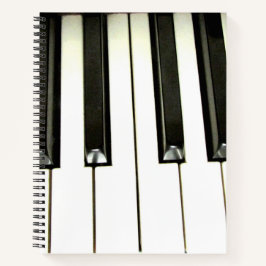 Cuaderno Piano Keys
