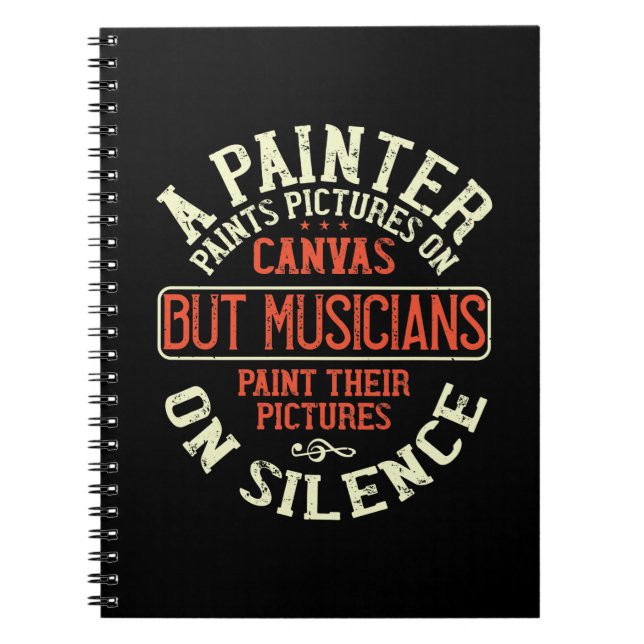 Cuaderno Piano - Músicos pintan imágenes (Frente)