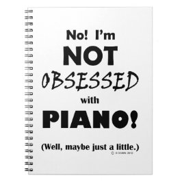 Cuaderno Piano Obsesionado