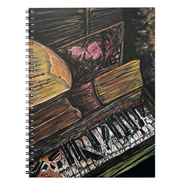 Cuaderno Piano roto (Frente)