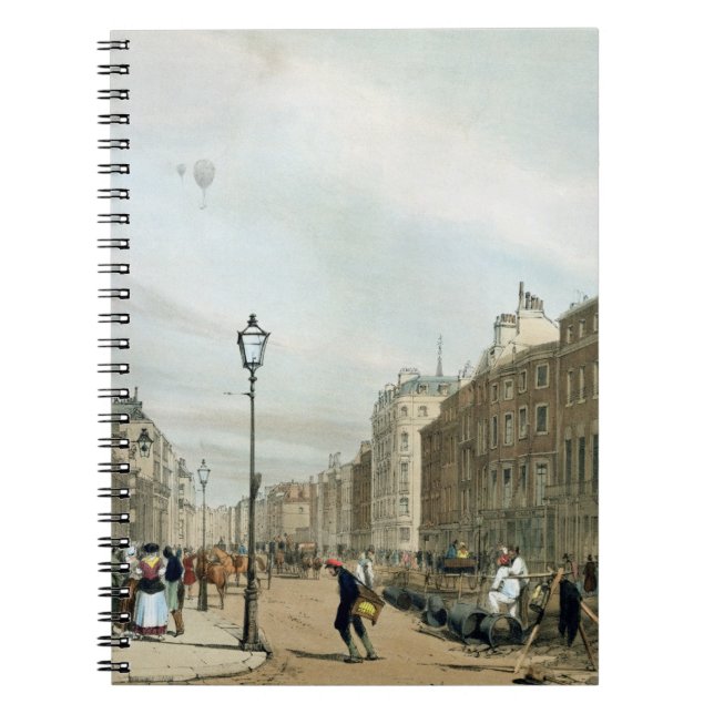 Cuaderno Piccadilly de la esquina de la calle en enlace (Frente)