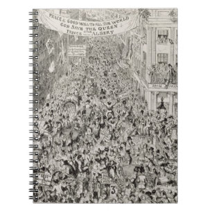 Cuaderno Piccadilly durante la gran exposición, 1851