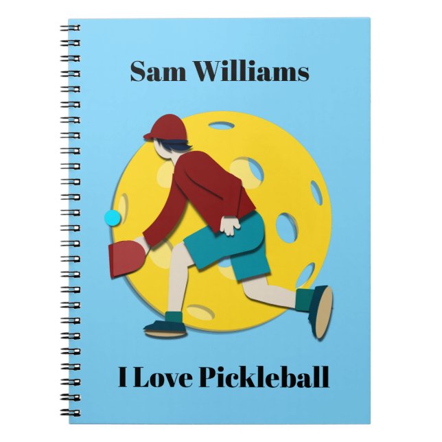 Cuaderno Pickle Ball (Frente)