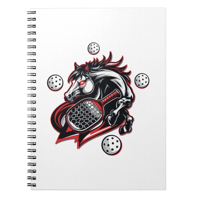 Cuaderno Pickleball Horse Lover (Frente)