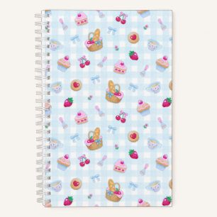 Cuaderno Picnic Gingham Azul  