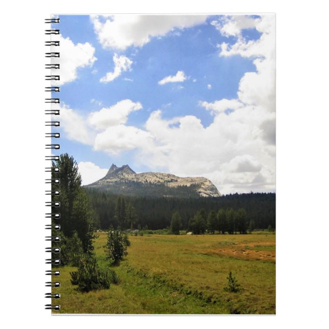 Cuaderno Pico de la Catedral en las praderas de Tuolumne, Y (Frente)