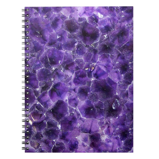 Cuaderno Picos de Amethyst en Caída (Frente)