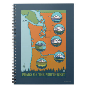 Cuaderno Picos del noroeste - 5 diversas montañas