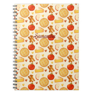 Cuaderno Pie De Apple E Ingredientes Antiguos