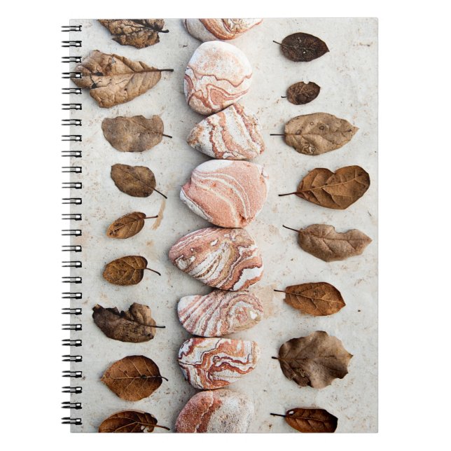 Cuaderno Piedra De Arena Y Hojas (Frente)