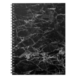Cuaderno Piedra de fondo de textura negra