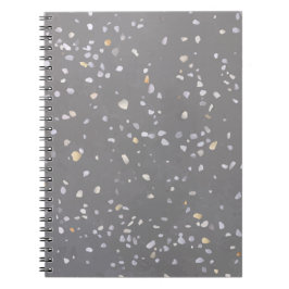 Cuaderno Piedra de Terrazo Gris