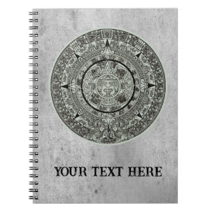 Cuaderno Piedra del Sol Azteca Mexicana Calendario Maya 1