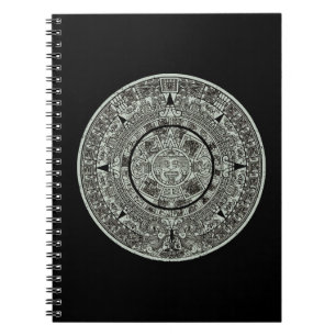 Cuaderno Piedra del Sol Azteca Mexicana Calendario Maya 1