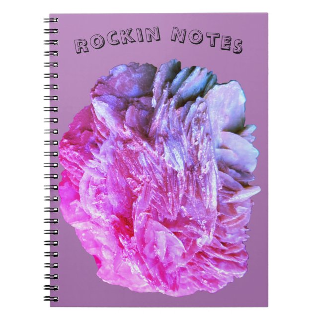 Cuaderno Piedra | Notas Rockin | Dos capas de tono | (Frente)