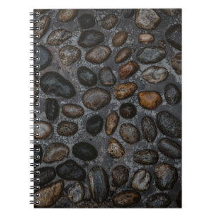Cuaderno Piedras de colores diversos