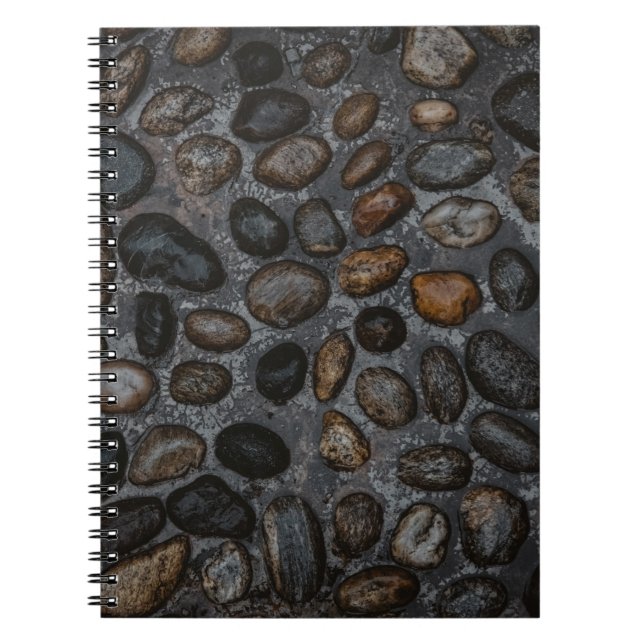 Cuaderno Piedras de colores diversos (Frente)