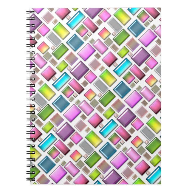 Cuaderno Piedras preciosas y madre de perlas (Frente)