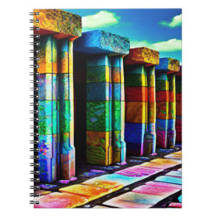 Cuaderno Piedras psicodélicas