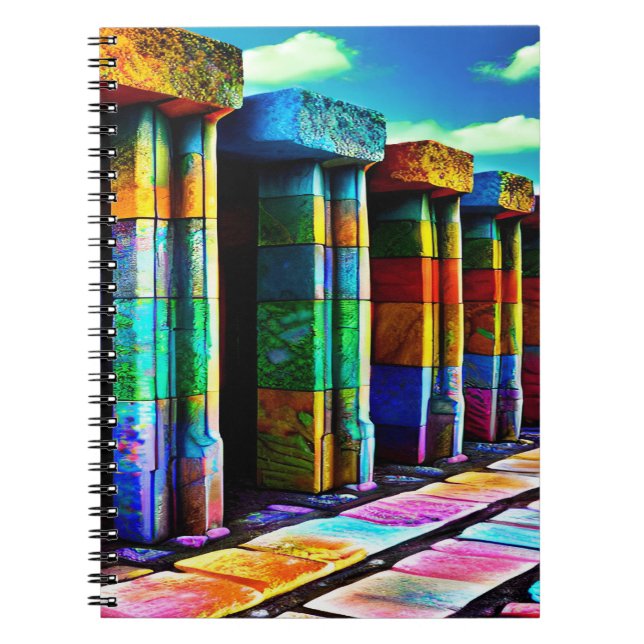 Cuaderno Piedras psicodélicas (Frente)