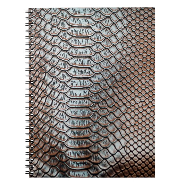 Cuaderno Piel de cuero, fondo texturizado (Frente)